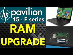 Hp 15 F Series laptop Ram Upgrade | FULL GUIDE