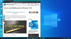 How to check RAM speed on Windows 11