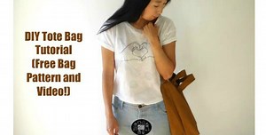 DIY Tote Bag Tutorial (Free Bag Pattern and Video!) - Sew Modern Bags