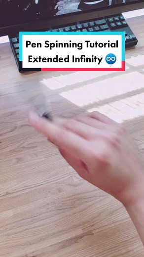 Learn the Extended Infinity Pen Spinning Trick Tutorial