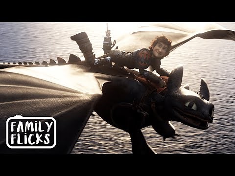 Flying With The Dragon Rider | How To Train Your Dragon 2 (2014) | Family Flicks