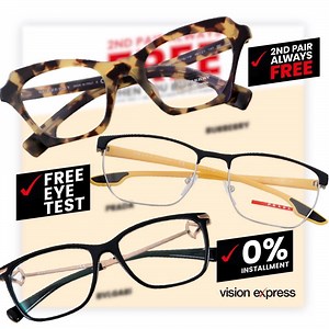 299 reactions · 27 shares | For work or for play, Vision Express lets you have your way! Your 2nd pair is ALWAYS FREE at 0% installment + a free eye test!  | Vision Express Philippines | Facebook
