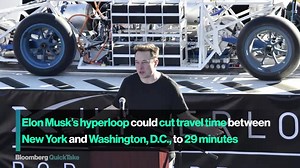 251K views · 1.7K reactions | NYC to D.C. in 29 minutes: Here's how Elon Musk's hyperloop would work. | Bloomberg | Facebook