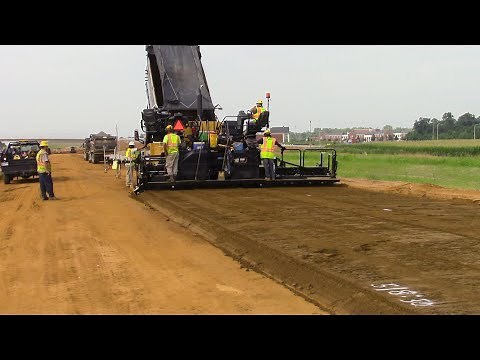 Soil Cement Base Course for Roadway Construction