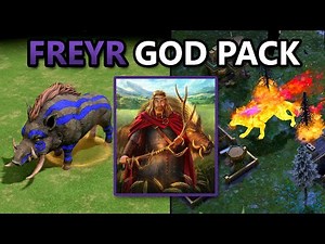 Freyr Full Breakdown! God Powers, Myth Units and Techs | AoM: Retold