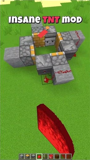 Insane tnt mod #minecraft