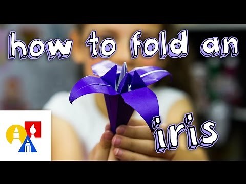 How To Fold An Origami Iris