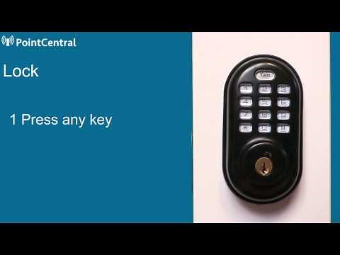 How to use a Push Button Deadbolt Lock