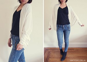 Cocoon Cardigan - Free Sewing Pattern & Tutorial Video - Sew in Love