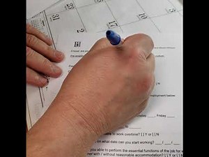 How to fill out a job application