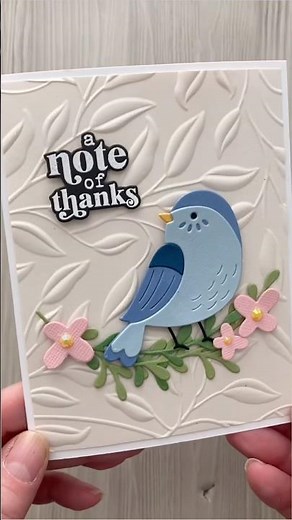 Handmade Thank You Card