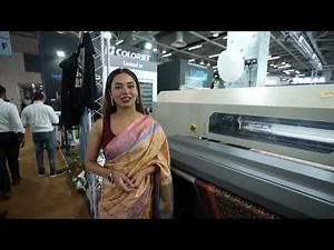 Watch the Live Demonstration of ColorJet Digital Textile Printing Machines at India ITME 2022