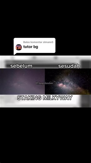 Tutorial Staking Milky Way di Android