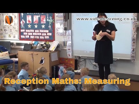Reception Foundation Stage Maths Lesson Observation: Measuring