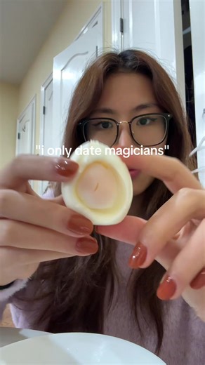 fooled myself bc i thought the egg was empty inside 😭 #magic #magician #magictrick #egg #fyp