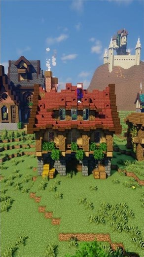 Medieval Aesthetic House | Rustic Two-Floor Survival Home 🏡🔥🌿