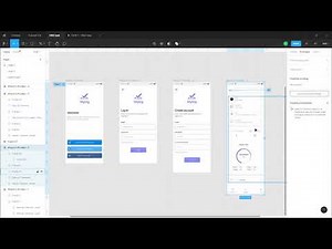 Prototyping the back function on an icon in FIGMA