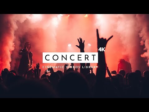 Concert - Cinematic Videos 4K | Free Concert Footage Stock