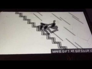 Falling down the stairs sound effect