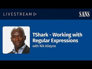 TShark - Working with Regular Expressions