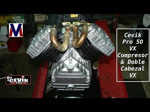 Cevik Pro 50 VX Compressor & Dual VX Head