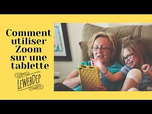 Comment utiliser #Zoom sur une #tablette ou #Ipad [Tuto rapide!] (2020)