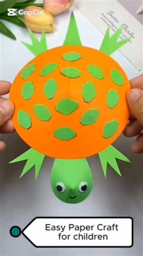 diy | how to make a paper tortoise | paper toy | arthacks #diy #smartartandcrafts #arthacks
