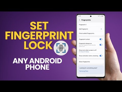 How To Set Fingerprint Lock On Any Android Phone | Secure Your Device Easily