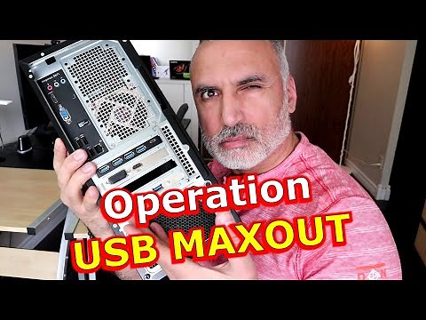 How to add USB ports to a PC