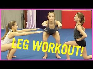 Leg Workout With TheCheernastics2!