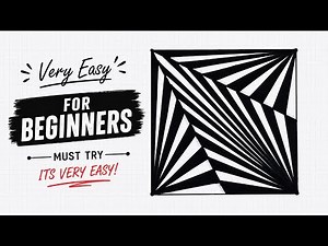 Ultimate 3D Geometric Pattern Drawing Tutorial | Mind-Blowing Optical Illusion Art