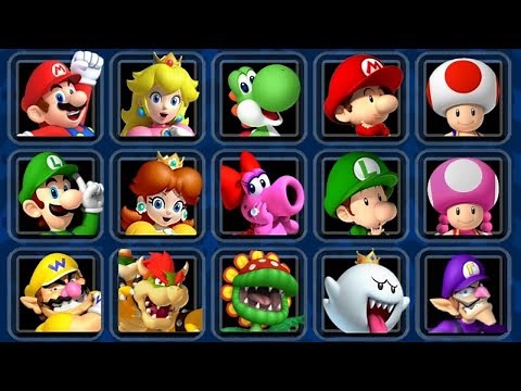 Mario Kart Double Dash HD - All Characters