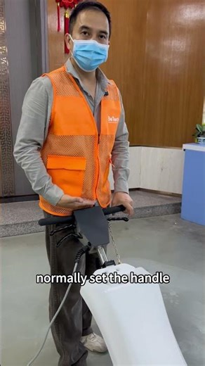 Here comes the user guide for the floor scrubber! I'll teach you step by step to get started easily