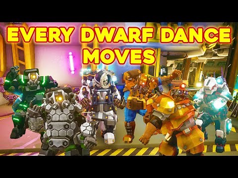 DEEP ROCK GALACTIC EVERY DWARF COOL DANCE MOVES