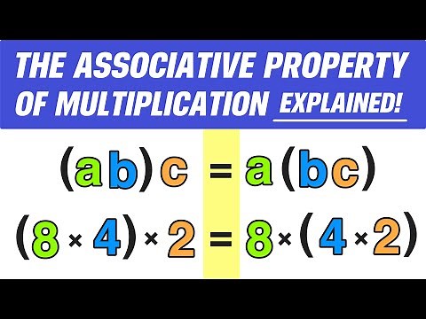 The Associative Property of Multiplication Explained