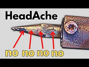 Soldering Iron Tip Not Melting Solder Repair - Clean The Tip