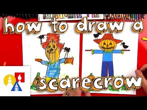How To Draw A Scarecrow