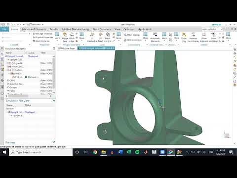 NX/Simcenter Nastran Basic Workflow with Example EXPLAINED