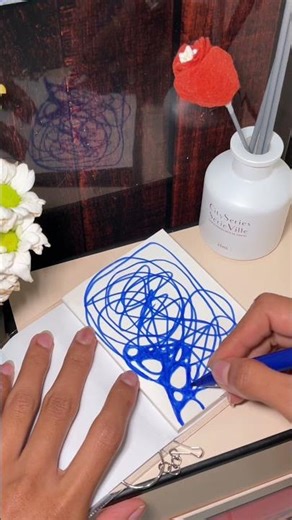 Part 5 | Merilis Pikiran Yang Seperti Benang Kusut #neurografica #drawing #painting #therapy