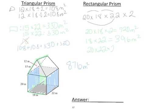 3-D Surface Area Composite Figures
