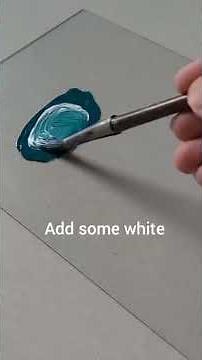 How to make teal color / aqua green / teal color 💚💚