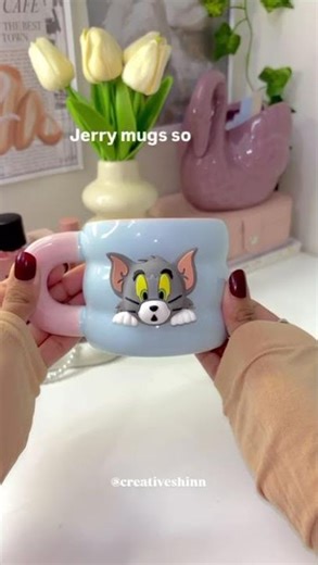Tom & jerry cartoon mug