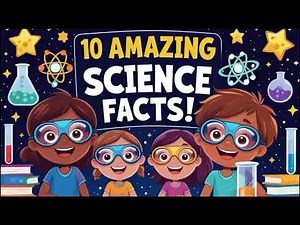 10 Amazing Science Facts Every Kid Should Know! 🌍🧠| Mind-Blowing Science Facts for Curious Kids! 🚀🌍