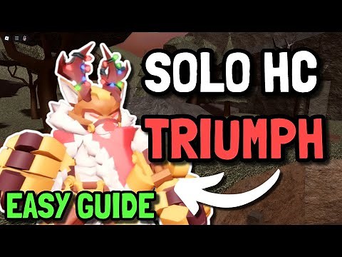 EASY SOLO HARDCORE TRIUMPH WITH REBALANCED BRAWLER + GUIDE! | Roblox Tower Defense Simulator TDS