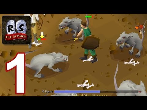 Old School RuneScape - Gameplay Walkthrough Part 1 - Tutorial Island (iOS, Android)