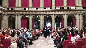 65K views · 380 reactions | L’université de Strasbourg célèbre aujourd’hui ses 459 docteurs au cours d’une cérémonie dans l’Aula du Palais Universitaire. L’ouverture de la cérémonie se fait sur le chant Gaudeamus igitur : Réjouissons-nous ! Félicitations à tous les docteurs de la promotion 2021 ! | Université de Strasbourg | Facebook