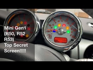 Mini Cooper Top Secret Screen!!!!!!!