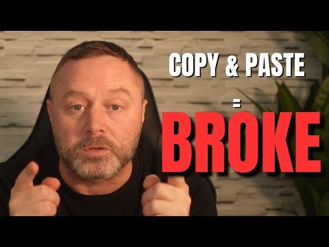 Why Copy & Paste Trading Will Keep You Broke !