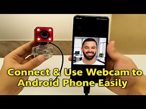 How to Connect Any Webcam to Android Phone | Use USB Webcam with Android via OTG