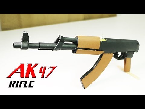 How To Make A Fully Automatic Paper Ak 47